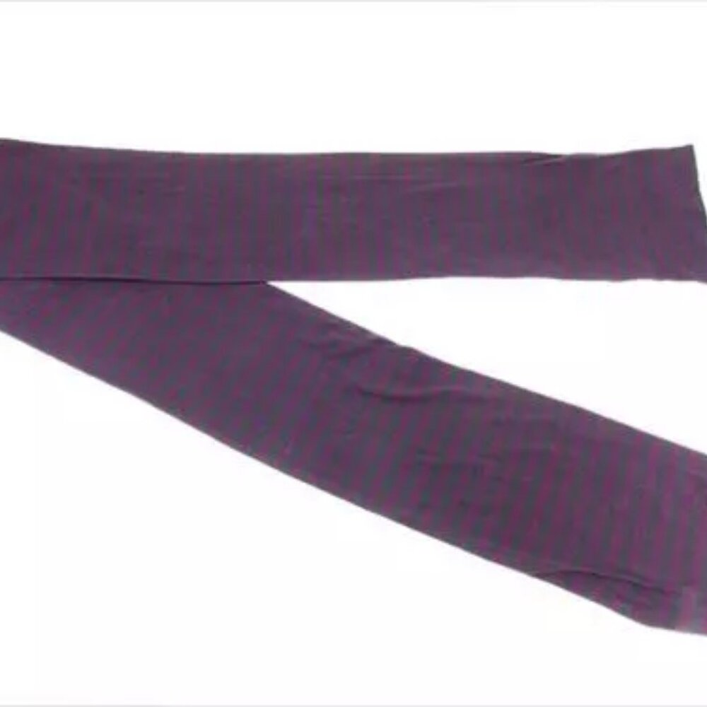 Louis Vuitton Scarf Purple Grey Woman unisex Authentic Used - Picture 2 of 7